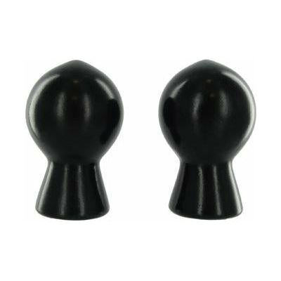 Size Matters Nipple Boosters Black Rubber Nipple Enlargement and Stimulation Kit for Enhanced Sensitivity and Pleasure - Model NM-001, Unisex, Nipple Area - Adult Naughty Store