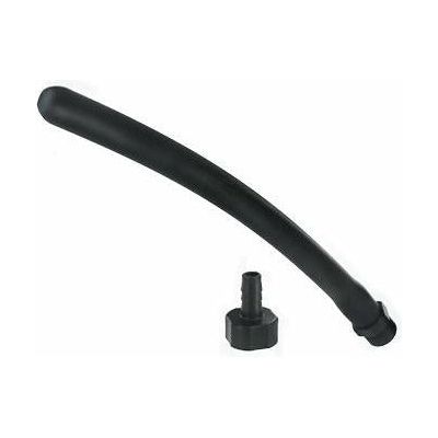 Clean Stream Silicone Comfort Nozzle Attachment - Model CS-1001 - Unisex Anal Douche Attachment - Black