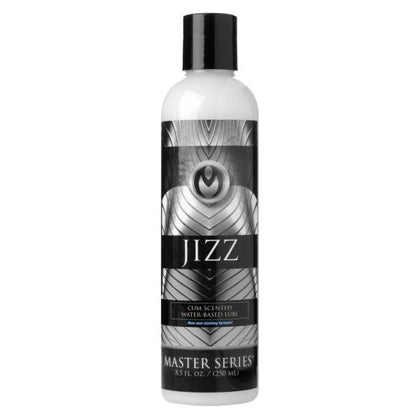 Master Series Jizz Water Based Cum Scented Lube 8.5oz - Authentic Sensation for Intimate Pleasure