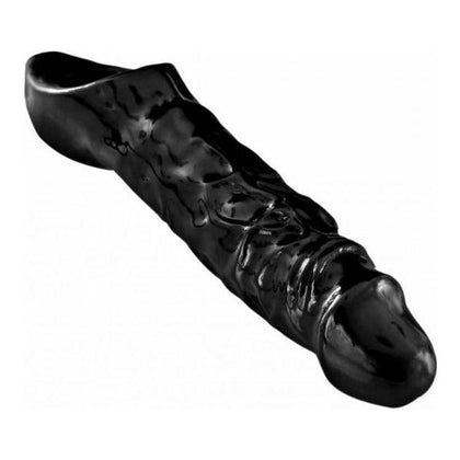 Master Series Mamba Cock Sheath Black Penis Extension - The Ultimate Pleasure Enhancer for Men and Their Partners