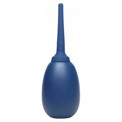 Clean Stream Flex Tip Cleansing Enema Bulb Blue - Premium Silicone Anal Douche - Model XRBC-1001 - Unisex - Intimate Hygiene - Blue