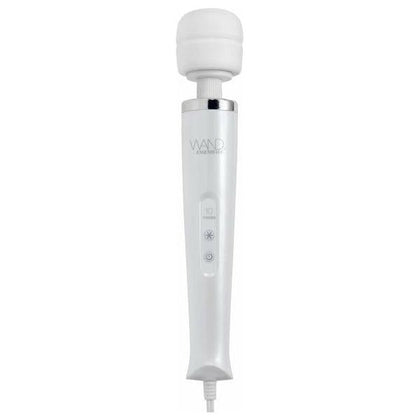 Introducing the Wand Essentials Spellbinder Flexi-Neck 10 Function Wand Massager - Model SBFN-10V: The Ultimate Pleasure Powerhouse for All Genders, Delivering Unparalleled Sensations in Pure White!