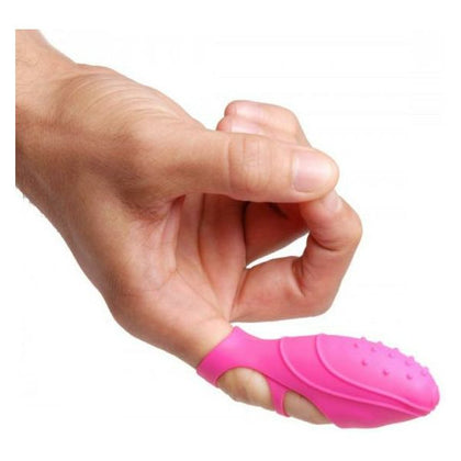 Frisky Bang Her Silicone G-Spot Finger Vibe Pink - The Ultimate Pleasure Stimulator for Her - Adult Naughty Store