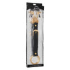 XR Brands Master Series Penitentiary Nipple Clamps and Cock Ring Set - Model XRS-2021 - Male - Nipple and Cock Stimulation - Golden and Black - Adult Naughty Store