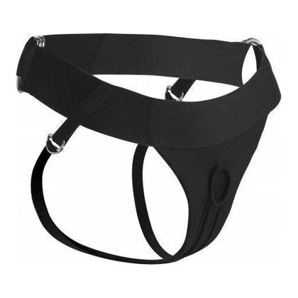 Strap U Avalon Jock Style Harness Black O-S - Premium X-Style Jock Harness for Ultimate Comfort and Versatility