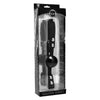Master Series Premium Hush Locking Silicone Comfort Ball Gag - Model HS-2021 - Unisex - Oral Pleasure - Black
