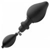 Master Series Expander Inflatable Anal Plug with Pump - Model X1 - Unisex Anal Pleasure - Black - Adult Naughty Store