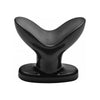 Introducing the Master Series Mini Ass Anchor MA-1001 Dilating Anal Plug for Men and Women - Unleash Pleasure in Black