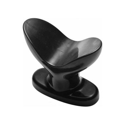 Introducing the Master Series Mini Ass Anchor MA-1001 Dilating Anal Plug for Men and Women - Unleash Pleasure in Black