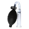 Introducing the SensaPleasure Clitoral Pumping System - Model SPCPS-01: Enhance Your Pleasure with Acrylic Cylinder - Black - Adult Naughty Store