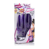 Frisky XR Brands Vibrating Finger Rimmer Set - Intense Anal Stimulation for All Genders - 3-Piece Set in Sensual Purple - Adult Naughty Store