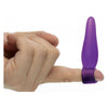 Frisky XR Brands Vibrating Finger Rimmer Set - Intense Anal Stimulation for All Genders - 3-Piece Set in Sensual Purple - Adult Naughty Store