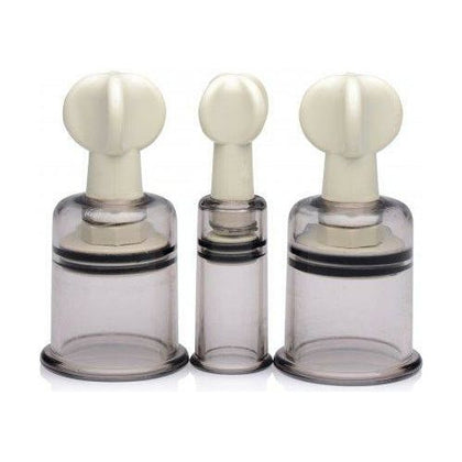 Size Matters Clitoris & Nipple Sucker Set - Powerful Suction for Enhanced Pleasure - Model XJ-900 - Female - Nipple and Clitoral Stimulation - Clear