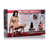 Lovebotz Bangin Bench Extreme Sex Stool XR-5000 Unisex Full-Body Pleasure Enhancer - Red - Adult Naughty Store