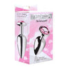 XR Brands Booty Sparks Pink Gem Large Anal Plug - Model XRB-PSLAPG-001 - For Sensual Pleasure - Women - Pink