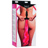 XR Brands Tailz Hot Pink Pony Tail Anal Plug - Model TP-001 - For All Genders - Intense Anal Pleasure - Vibrant Hot Pink