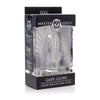 XR Brands Master Series Gape Glory Clear Hollow Anal Plug Large - Model XRS-7896 - Unisex Anal Pleasure - Transparent - Adult Naughty Store