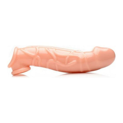 XR Brands Size Matters 2in Extender Sleeve - Model XRSME-001 - Male Penis Extension Toy for Enhanced Pleasure - Beige