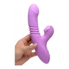 XR Brands Inmi Shegasm Pro-Thrust Suction Rabbit Vibrator - Model ST-500 - For Women - G-Spot and Clitoral Stimulation - Purple - Adult Naughty Store