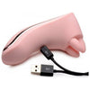 XR Brands Inmi Vibrassage Fondle Vibrating Clit Massager - Model VCM-500 - Women's Clitoral Stimulation Toy - Pink
