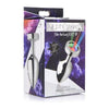 XR Brands Booty Sparks Light Up Medium Anal Plug - Model XRS-5001 - Unisex - Sensual Pleasure - Silver - Adult Naughty Store