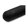XR Brands Bang! XL Vibrating Bullet Black - Powerful Rechargeable Pleasure for Intense Stimulation