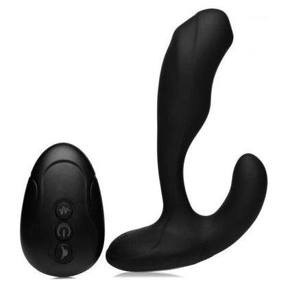 Alpha Pro 7X P-Bender Bendable Prostate Stimulator with Remote Control - The Ultimate Pleasure Tool for Men, Black