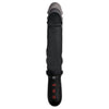 Master Series 8X Auto Pounder Black Vibrating and Thrusting Dildo - Model MS-APB8 - For Intense Pleasure and Powerful Stimulation - Black
