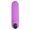 XR Brands Bang! Vibrating Bullet W- Remote Control - Powerful Purple Pleasure Toy - Adult Naughty Store