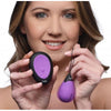 Bang! 10X Vibrating Silicone Egg with Remote - Purple - XR Brands - Model BVE10X-PUR - Female - Clitoral Stimulation