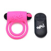 XR Brands Bang! Silicone Cock Ring & Bullet with Remote Control - Model XRB-101 - For Enhanced Pleasure and Extended Performance - Pink - Adult Naughty Store