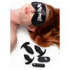 XR Brands Backdoor Adventure 3pc Butt Plug Bullet & Blindfold Kit - Model BDA-3B - Unisex Anal Pleasure - Black - Adult Naughty Store