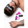 XR Brands Bang! Couples Love Ring Finger Vibe Bullet & Blindfold Kit - Purple, Model XRB-CLRVB-01, Unisex Pleasure Kit