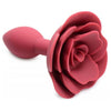 Master Series Booty Bloom Silicone Rose Anal Plug - Model XR-2022 - Unisex - Anal Pleasure - Red - Adult Naughty Store