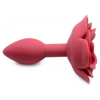 Master Series Booty Bloom Silicone Rose Anal Plug - Model XR-2022 - Unisex - Anal Pleasure - Red - Adult Naughty Store