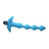 XR Brands Bang! Vibrating Silicone Anal Beads & Remote Control Blue - Model AB-1234 - Unisex Anal Pleasure Toy