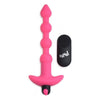XR Brands Bang! Vibrating Silicone Anal Beads & Remote Control - Model XYZ-123 - Pink - For Intense Anal Stimulation