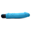 XR Brands Bang! XL Bullet & Ribbed Silicone Sleeve Blue - Powerful Vibrating Bullet for Intense Pleasure - Adult Naughty Store