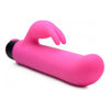 XR Brands Bang! XL Bullet & Rabbit Silicone Sleeve Pink - Powerful Vibrating Bullet with Thrusting Rabbit Sleeve for Clitoral Pleasure - Model: XLB-1001 - For Intense Internal and External St - Adult Naughty Store