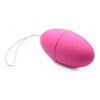 XR Brands Frisky Scrambler 28X Vibrating Egg with Remote Control - Pink, Powerful Pleasure Toy for Women's Intimate Stimulation - Adult Naughty Store