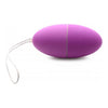 XR Brands Frisky Scrambler 28x Vibrating Egg with Remote Control - Powerful Purple Pleasure Toy for All Genders - Adult Naughty Store