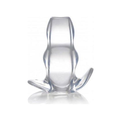 XR Brands Master Series Clear View Hollow Anal Plug Large - Unveiling the Depths of Pleasure - Adult Naughty Store