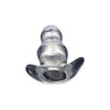 Master Series Clear View Hollow Anal Plug Small - Intimate Exploration for All Genders - Transparent - Adult Naughty Store