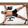 Strict Bed Restraint Bondage Kit - XR Brands BDSM Bedroom Bondage Set for Couples - Model: SRBK-001 - Unisex - Full Body Restraints, Paddle, Flogger, Tickler, Blindfold, Ball Gag - Black