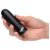 XR Brands Bang! 10X Mega Vibe Black - Compact and Powerful Bullet Vibrator for Intense Pleasure - Adult Naughty Store