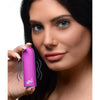 XR Brands Bang! 10X Mega Vibe Purple - Powerful Compact Bullet Vibrator for Intense Pleasure - Adult Naughty Store