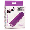 XR Brands Bang! 10X Mega Vibe Purple - Powerful Compact Bullet Vibrator for Intense Pleasure - Adult Naughty Store