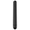 XR Brands Bang! 10X Slim Metallic Bullet Vibrator Black - Intense Pleasure for All Genders - Adult Naughty Store