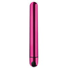 XR Brands 10X Slim Metallic Bullet Pink Vibrator - Model B10XSLM-PNK - For Intense Pleasure and Sensual Stimulation - Adult Naughty Store