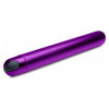 XR Brands Bang! 10X Slim Metallic Bullet Vibrator Purple - Model B10XSLIM-PUR - For Intense Pleasure and Sensual Stimulation - Adult Naughty Store